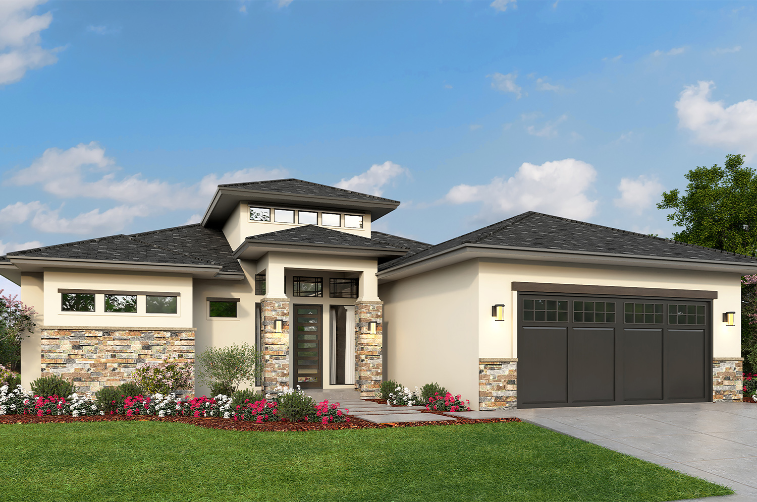 New Spec Homes - 3D Rendering - Palm Beach County - Strong Builders